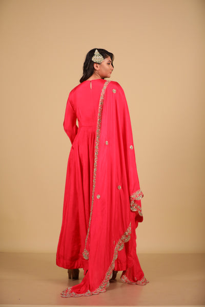 Rani Anarkali Suit Set