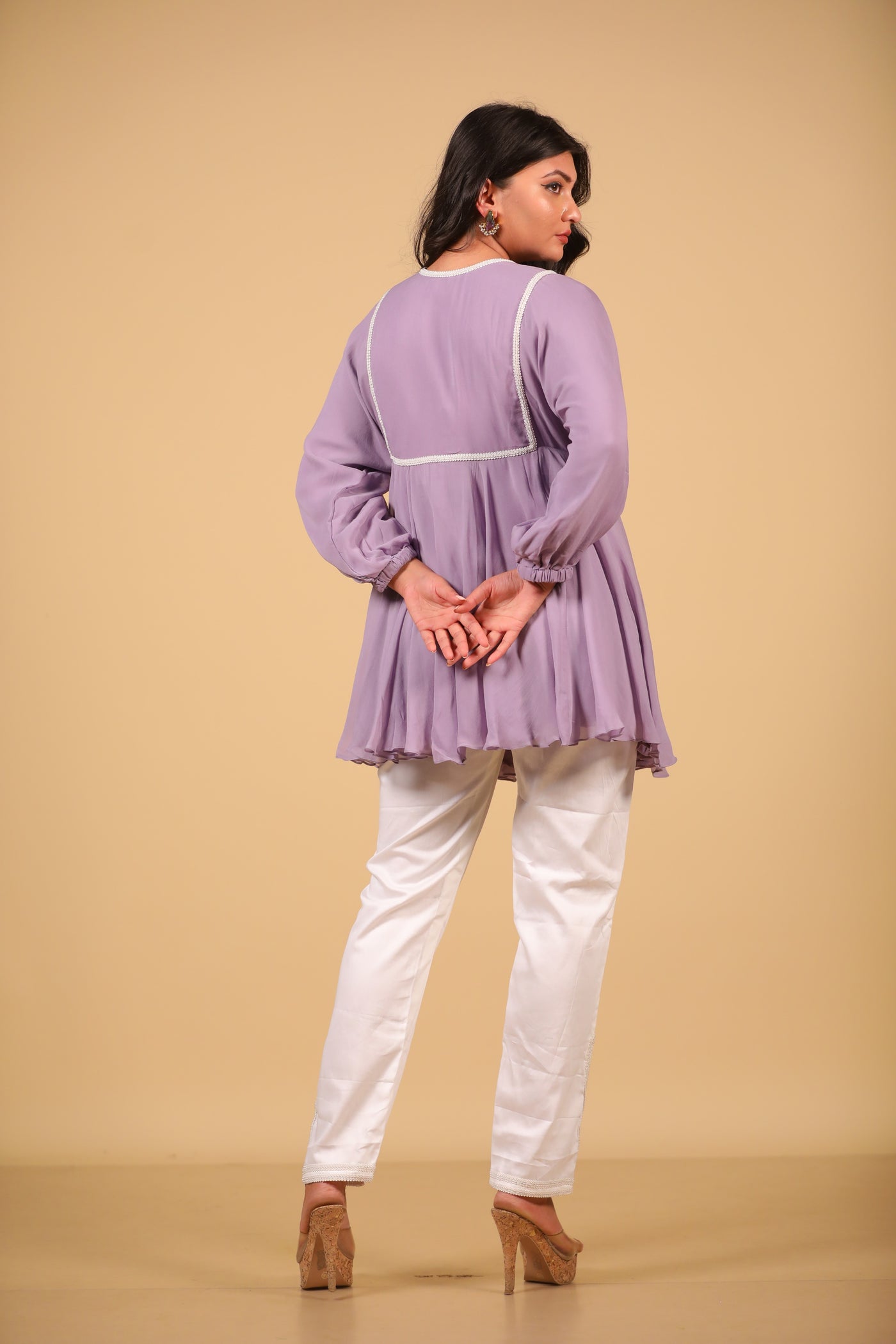 Mauve Tunic And Pants